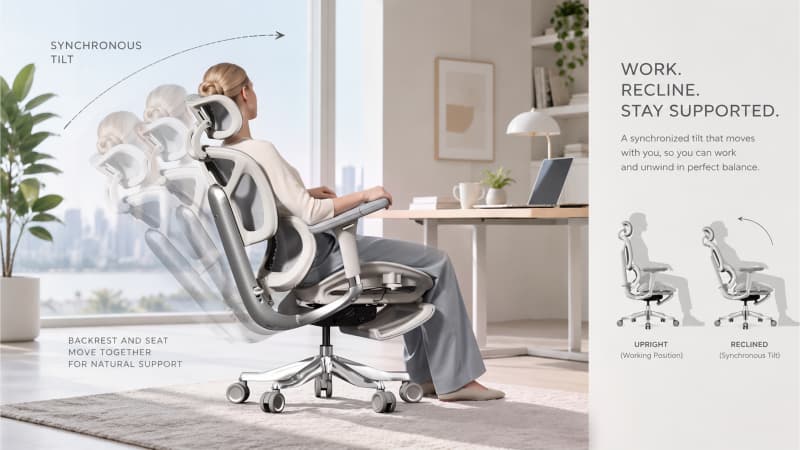 What Is Synchro-Tilt on an Office Chair?