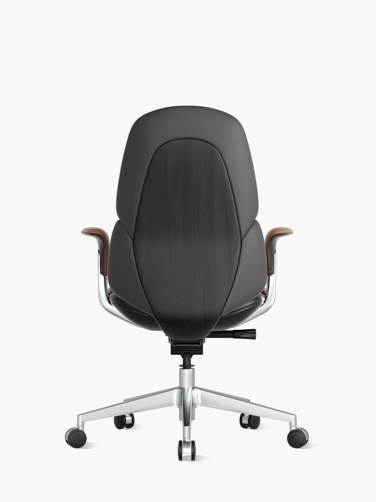 Nyla Mid-Back Leather Office Chair