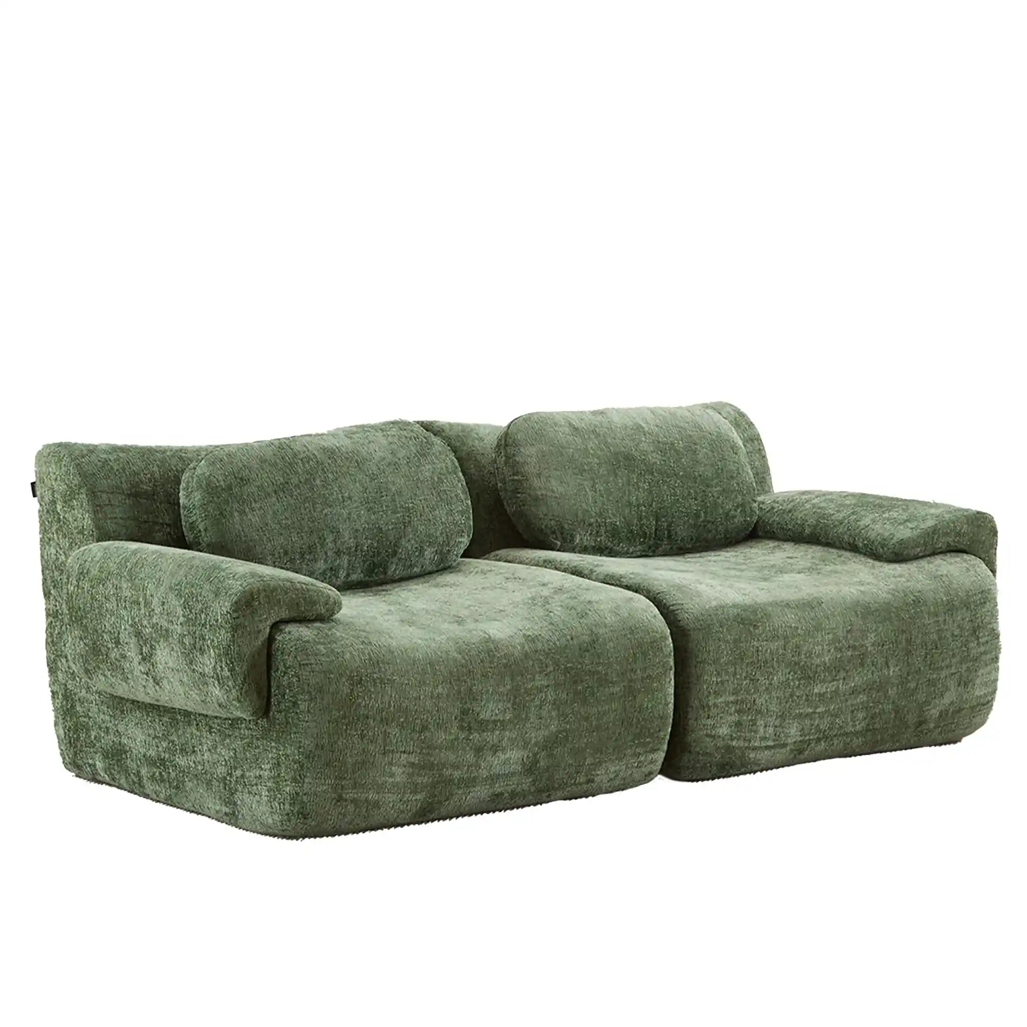 Selene Compressed Modular Sofa Bed-14.2" Seat Height