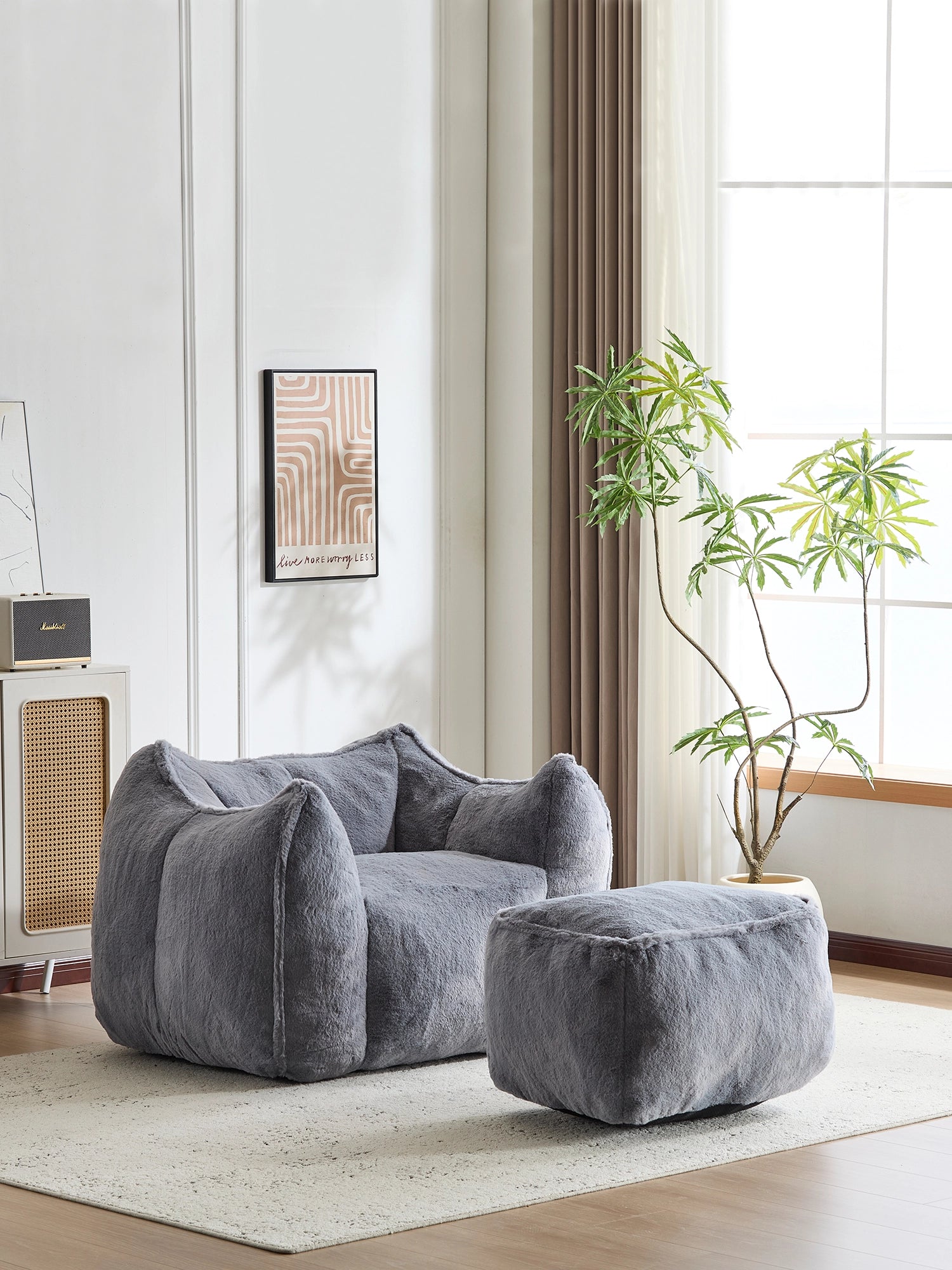 Hypnos Plush-Feel Compressed Single Sofa