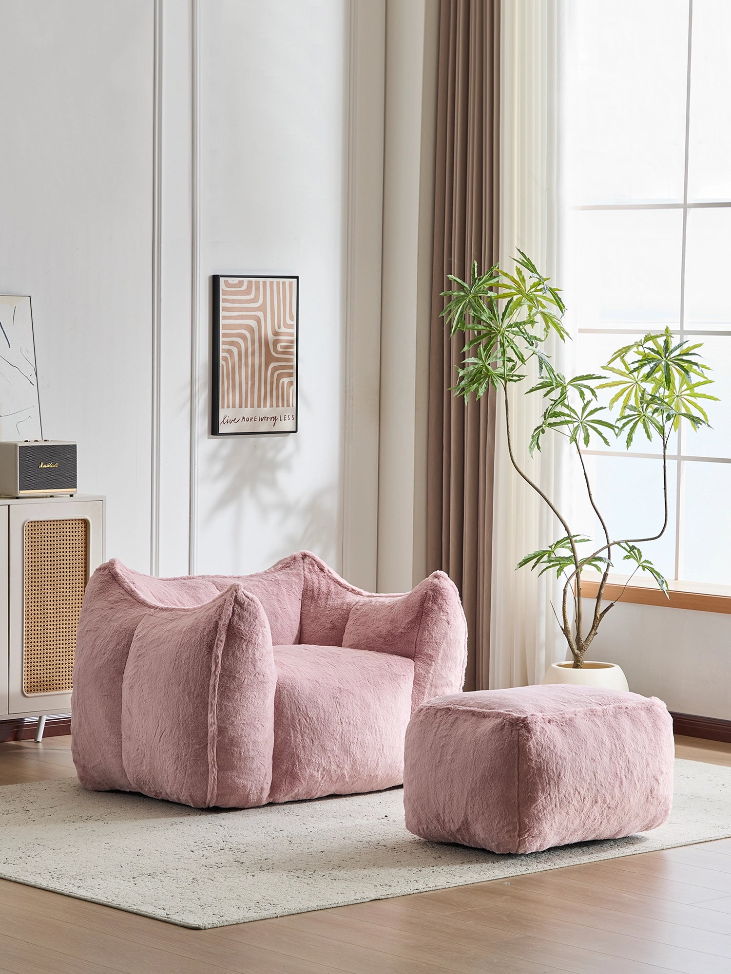Hypnos Plush-Feel Compressed Single Sofa