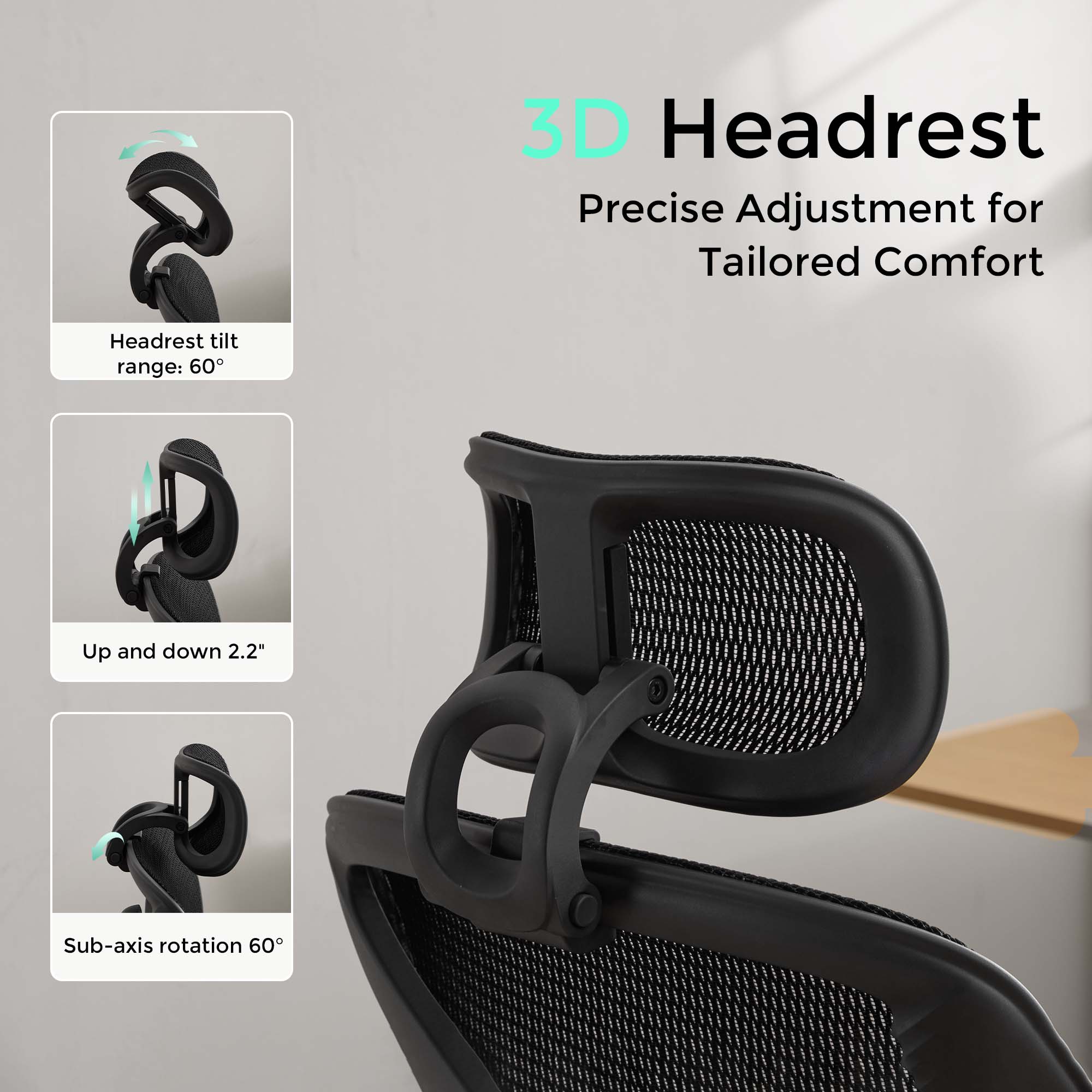 S9 Pro Ergonomic Office Chair with One-Touch Adjustment