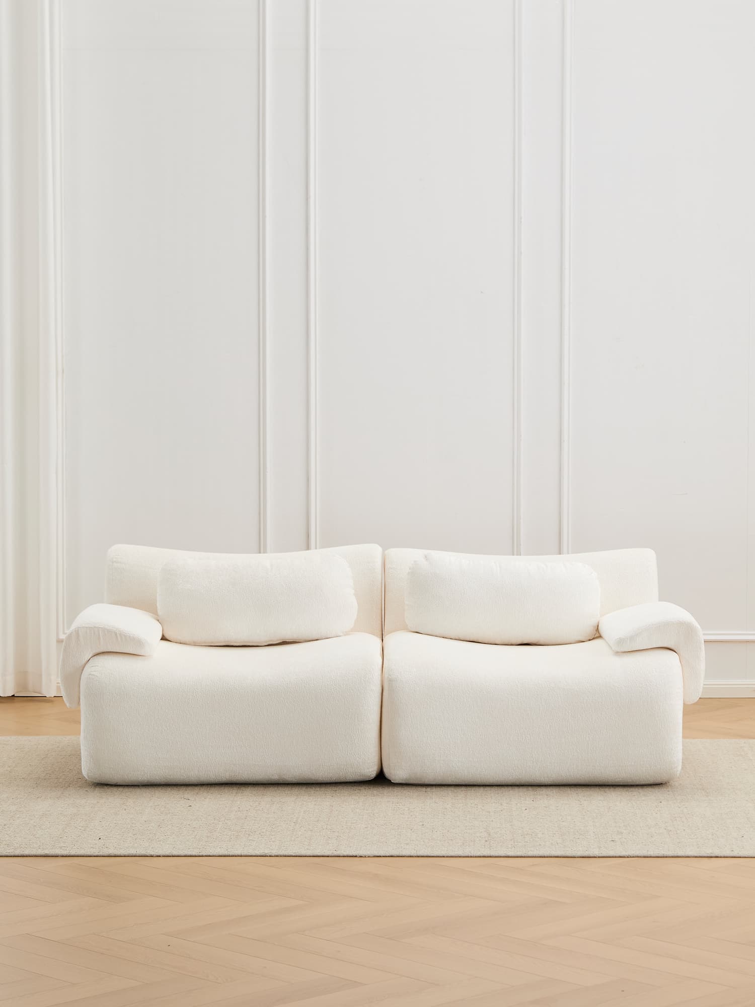 Nephele  Modular Sectional Compressed Sofa