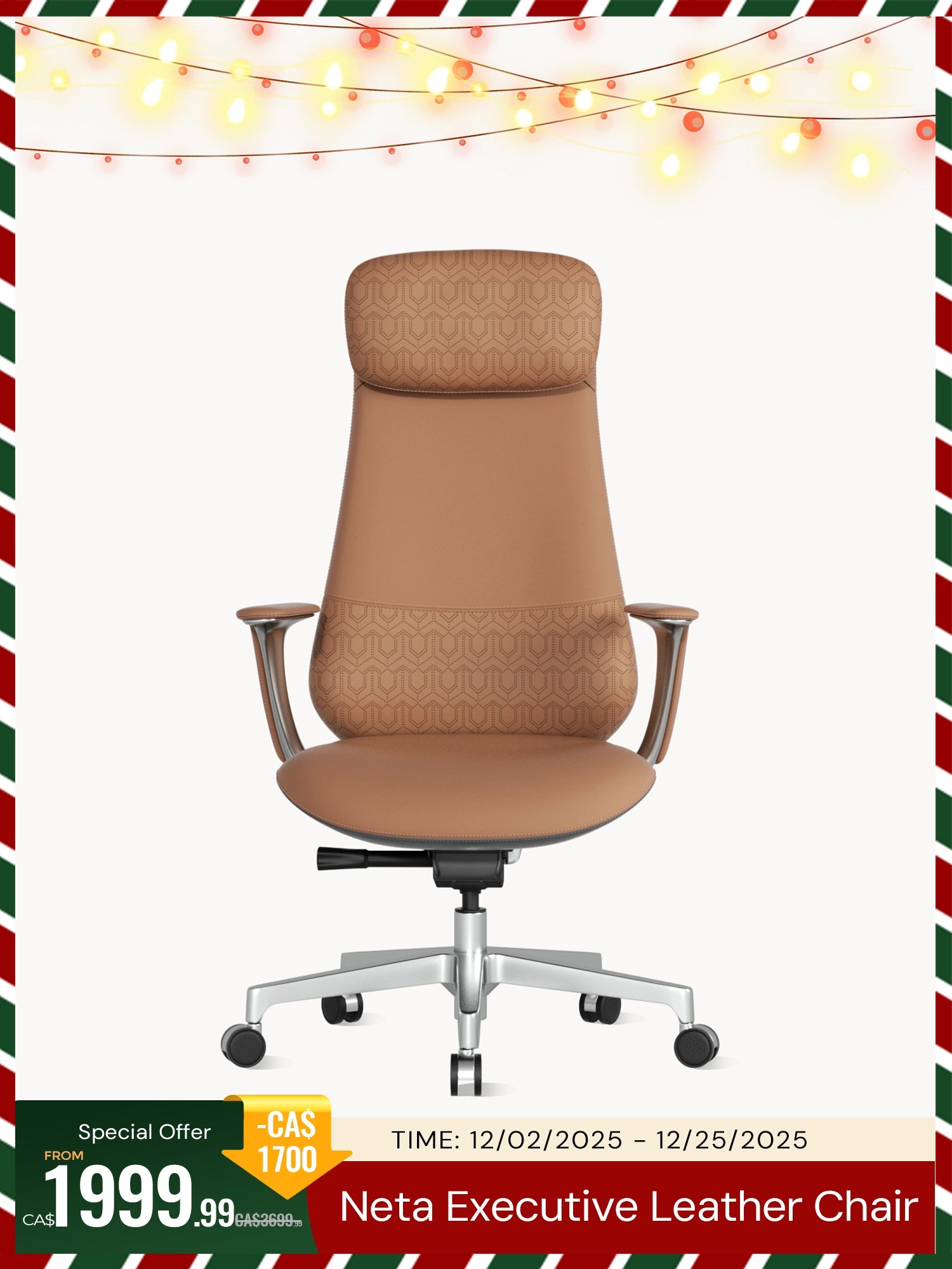 Neta Executive Leather Office Chair