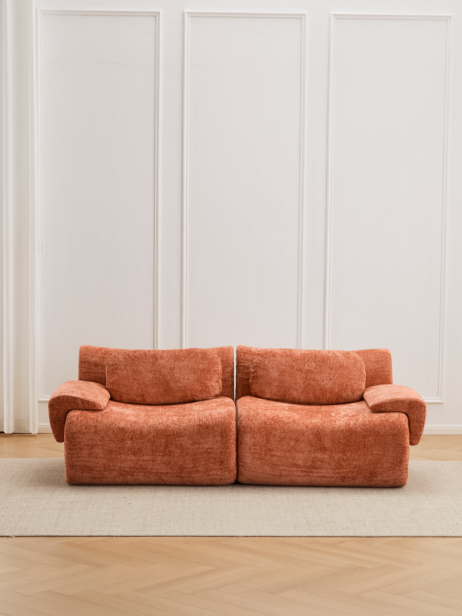 Nephele  Modular Sectional Compressed Sofa