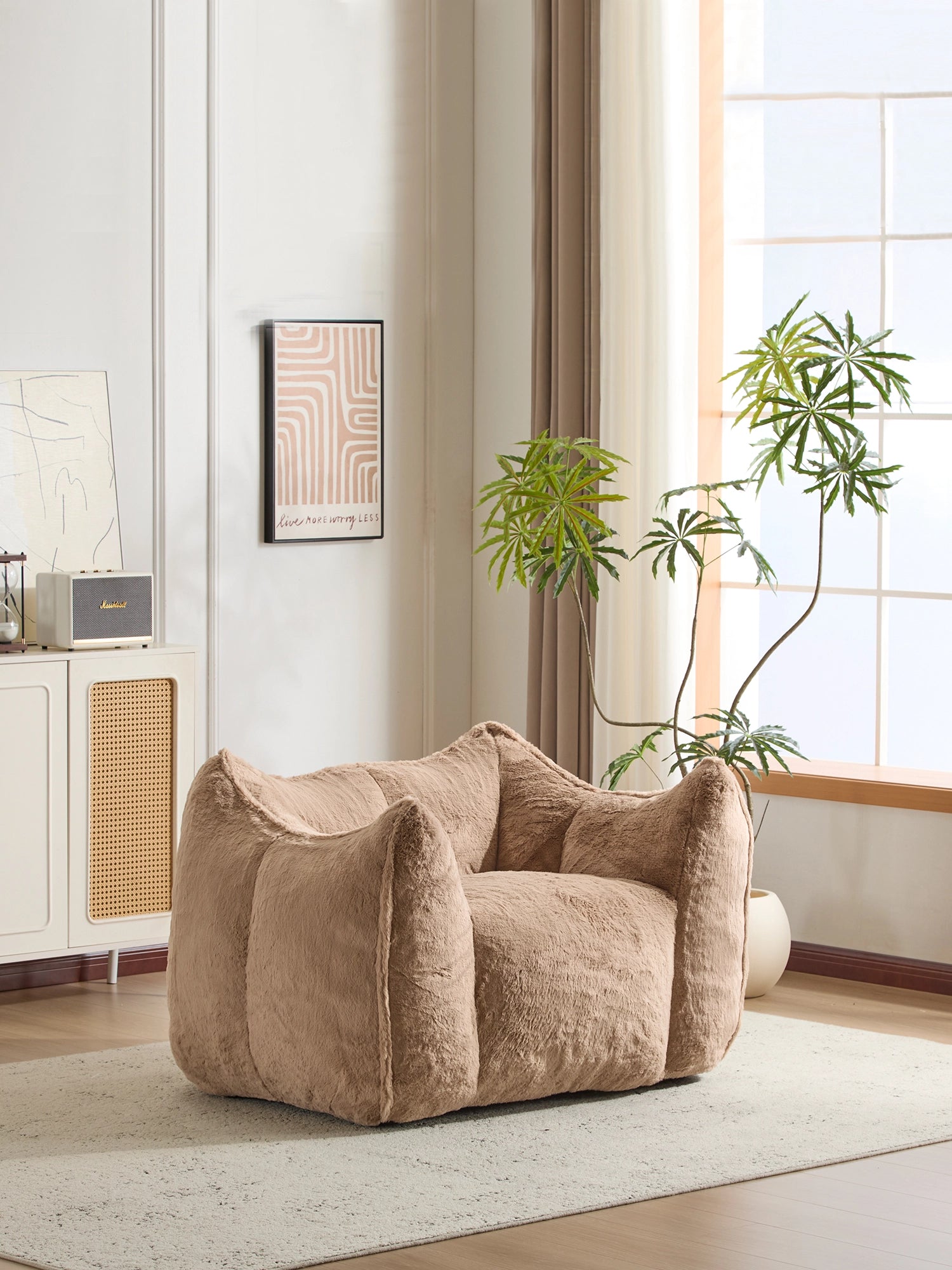 Hypnos Plush-Feel Compressed Single Sofa