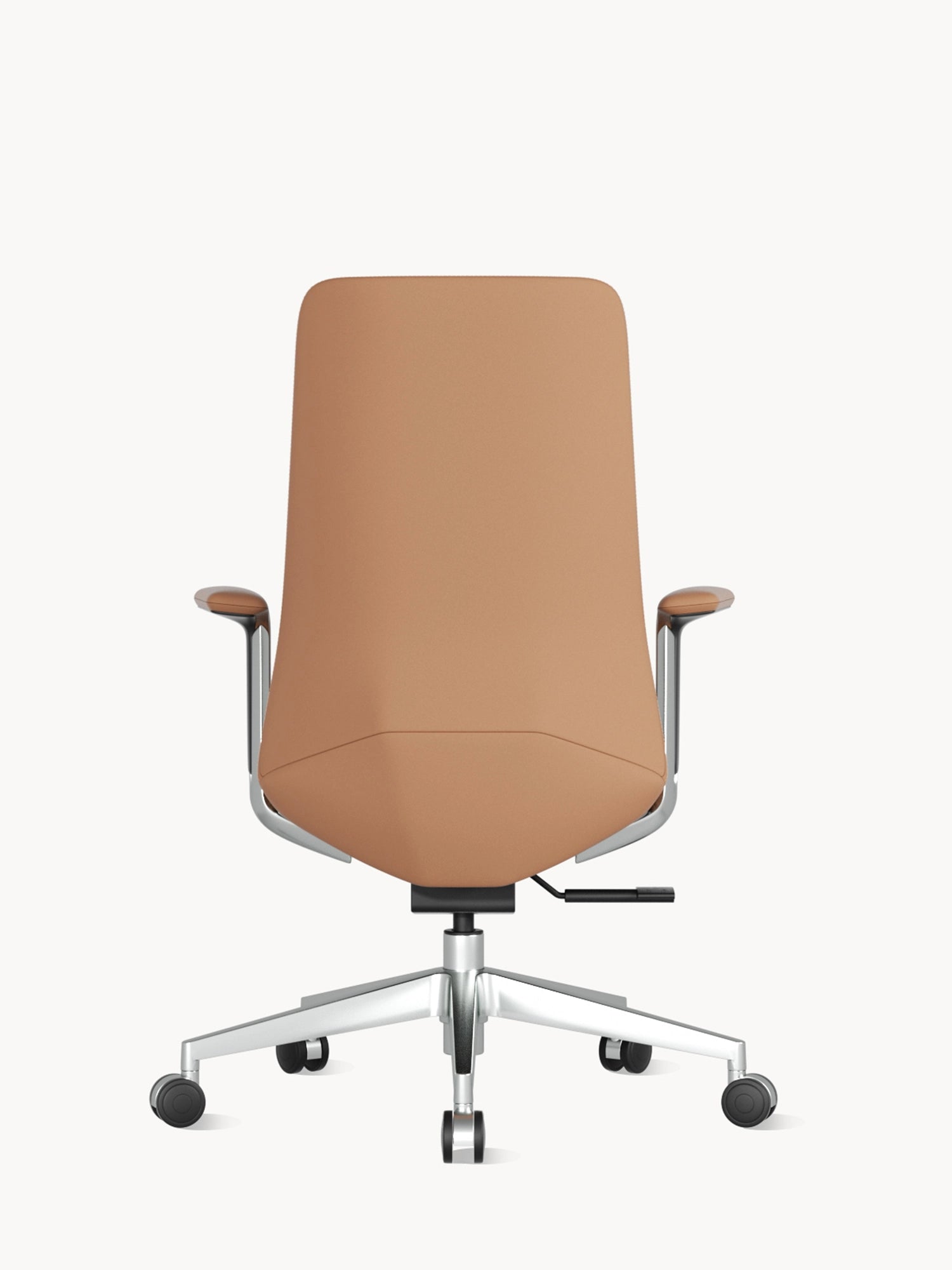 Neris Mid-Back Leather Office Chair