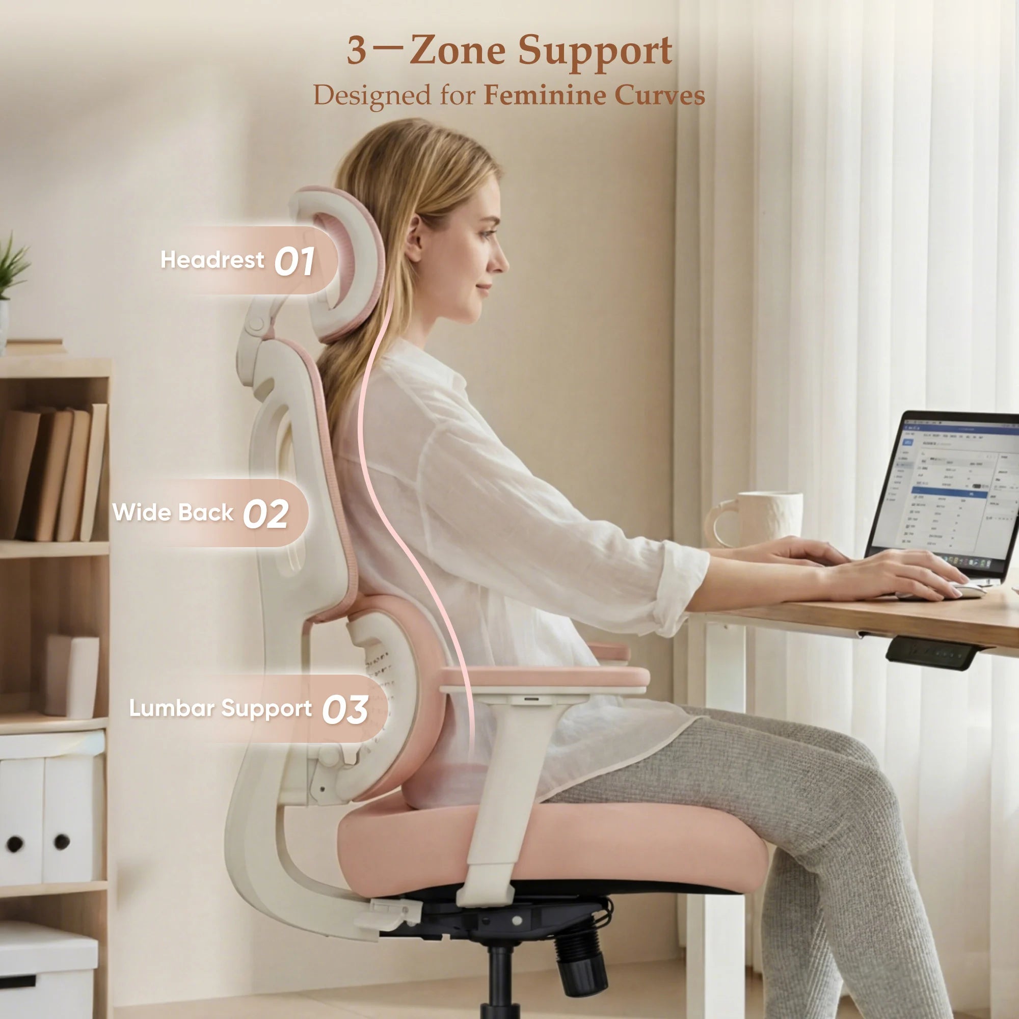S3 Pro Office Chair with Colorful Lifestyle Design