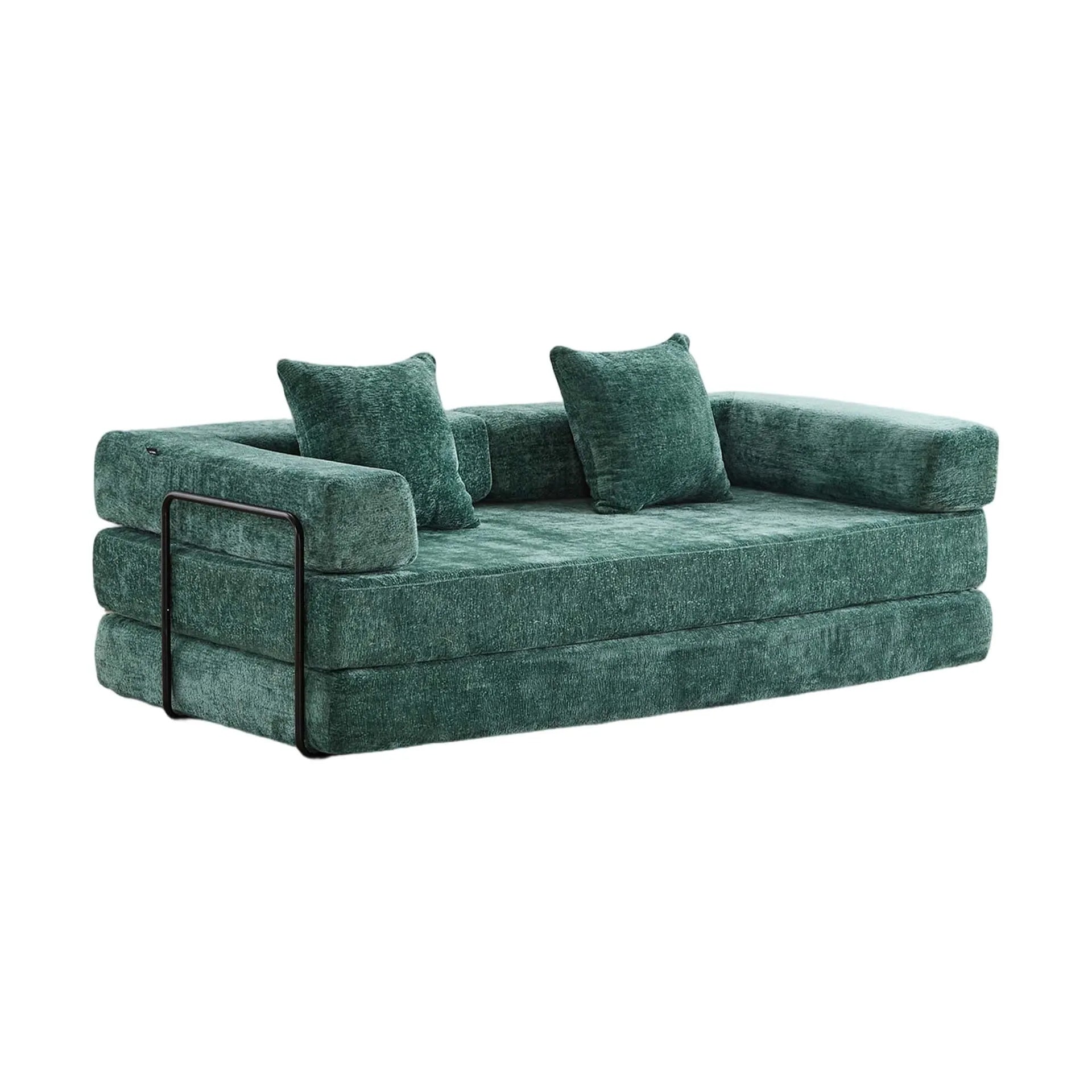 【美品】NEIGHBORHOOD FOLDING SOFA GEARIVY Folding Sofa Bed Convertable Corduroy Couch King Size
