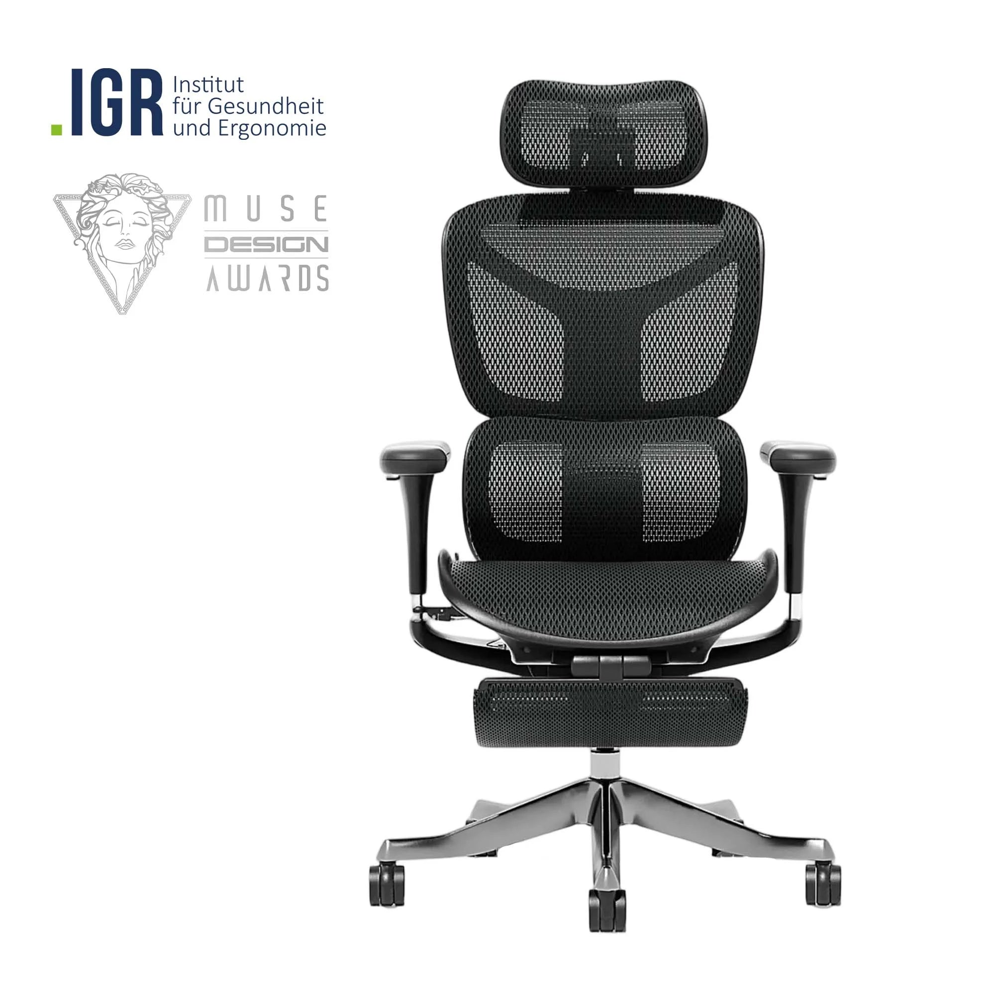 S9 Pro Ergonomic Office Chair with One-Touch Adjustment