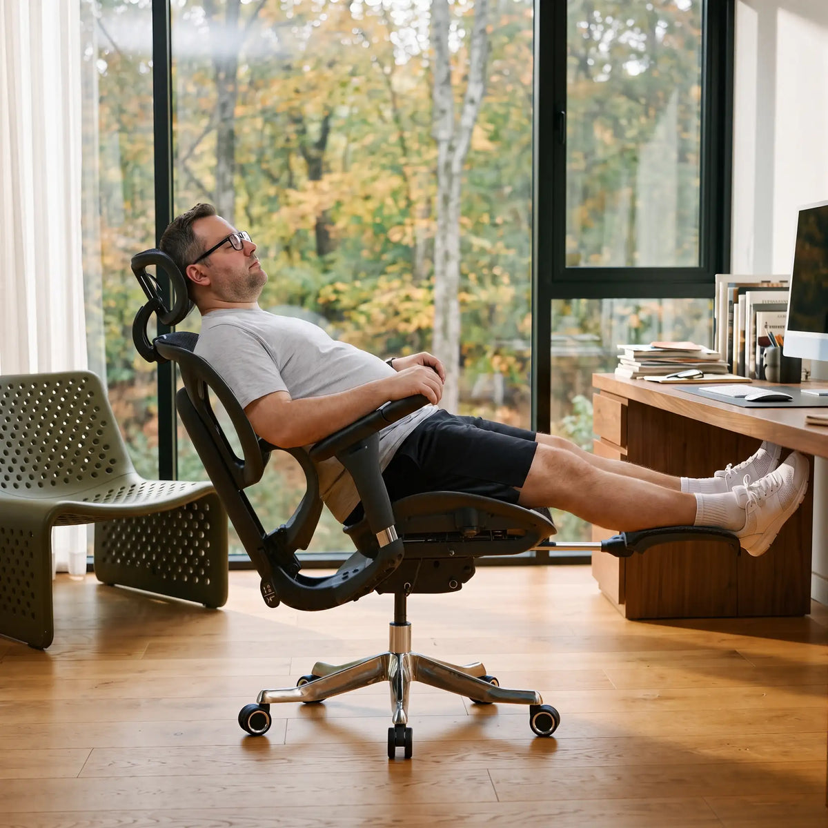 S9 Pro Ergonomic Office Chair with One-Touch Adjustment